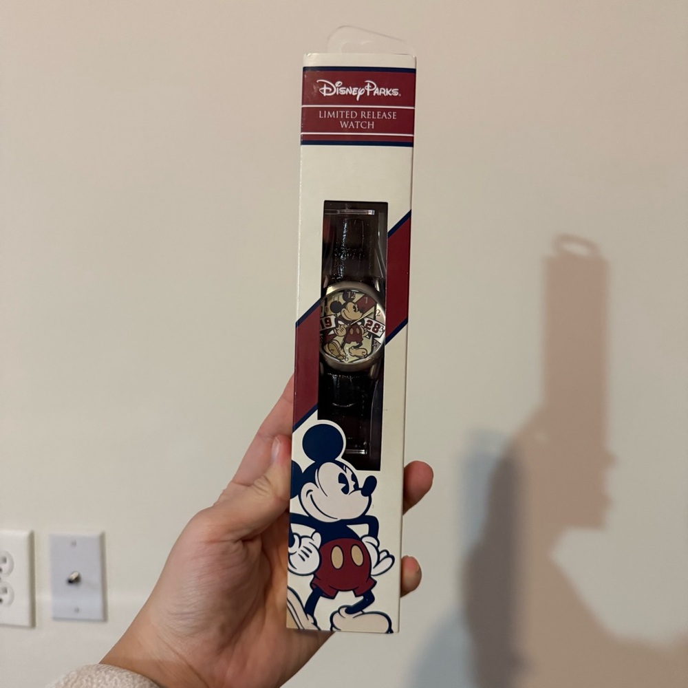 Disney Parks Limited Release Watch - Black and Silver